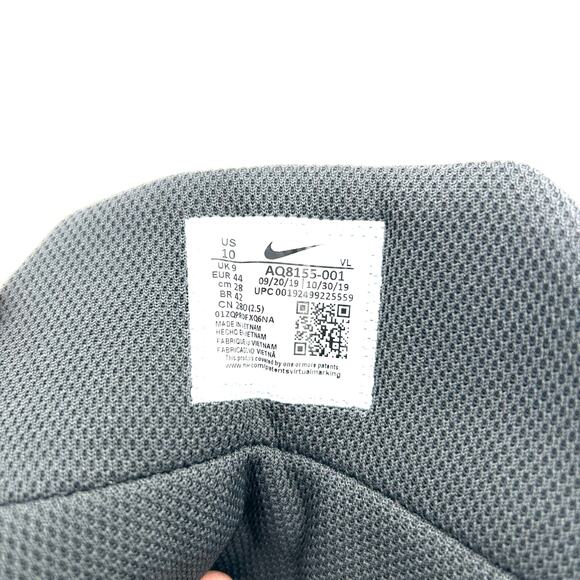 NWOT Nike Force Savage Varsity 2 Men's Football Cleats Size 10 Black AQ8155-001 - Picture 9 of 9